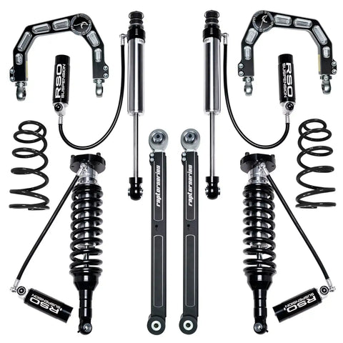 Raptor Series K4R2330 RSO Suspension - 2-3 Inch Stage 3.0 Lift Kit 10-23 Toyota 4Runner Height: 2-3in Position: Front And Rear