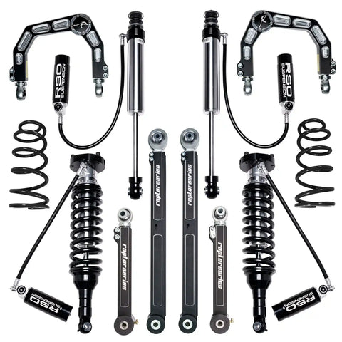 Raptor Series K4R2340 RSO Suspension - 2-3 Inch Stage 4.0 Lift Kit 10-23 Toyota 4Runner Height: 2-3in Position: Front And Rear