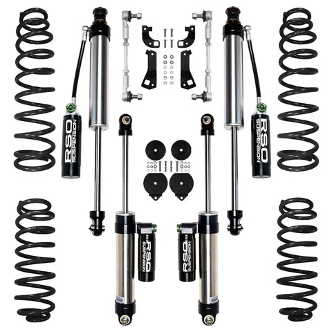 Raptor Series KJK2520 RSO Suspension - 2.5 Inch Stage 2.0 Lift Kit 07-18 Jeep Wrangler JK/JKU Height: 2.5in Position: Front And Rear