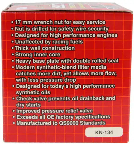 K&N KN-134 Oil Filter