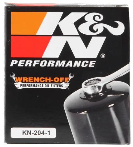 K&N KN-204-1 Oil Filter, PowerSports, Canster