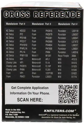 K&N PS-3001 Oil Filter