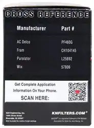 K&N PS-7016 Oil Filter