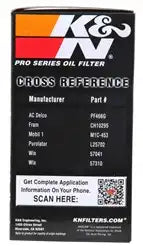 K&N PS-7018 Oil Filter