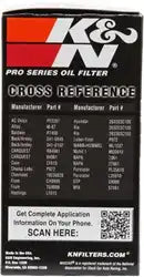 K&N PS-7022 Oil Filter