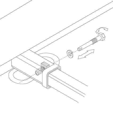 Lets Go Aero Silent Hitch Pin®: 1/2'' Lockable for 1.25'' Hitches