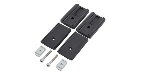 Rhino-Rack JB1650 Heavy Duty RCH Silver 2 Bar Roof Rack
