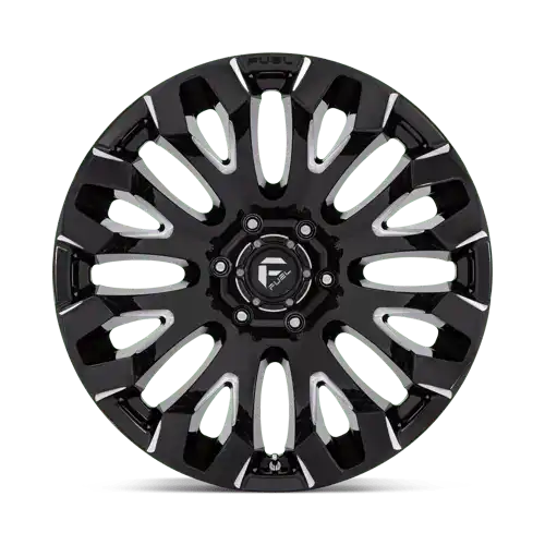 D828 20X9 5X4.5 G-BLK-MILL 1MM