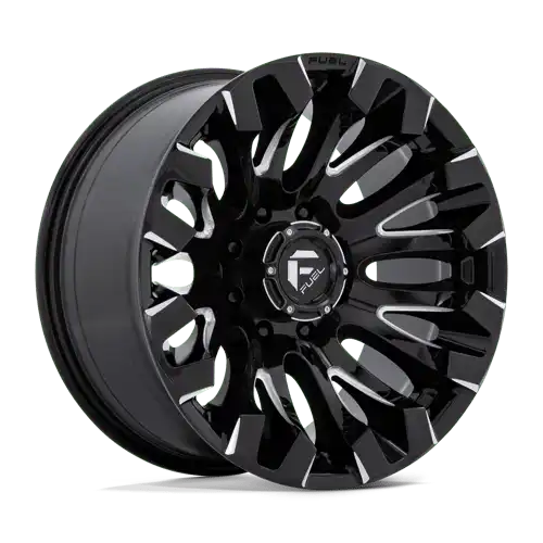 D828 20X10 8X170 G-BLK-MILL -18MM
