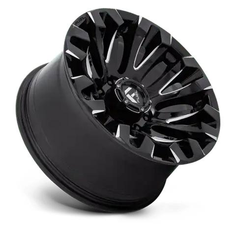 D828 20X10 8X180 G-BLK-MILL -18MM