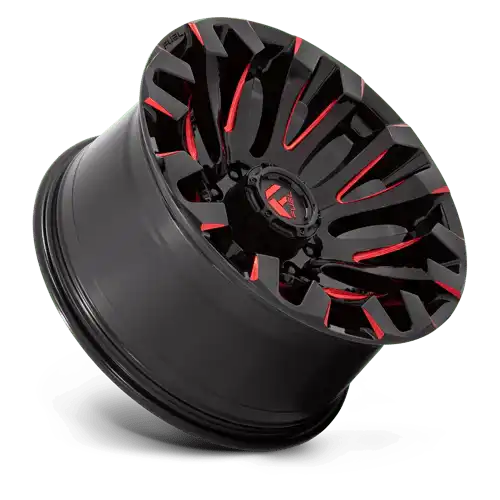 D829 20X10 8X6.5 G-BLK MILL-RD -18MM