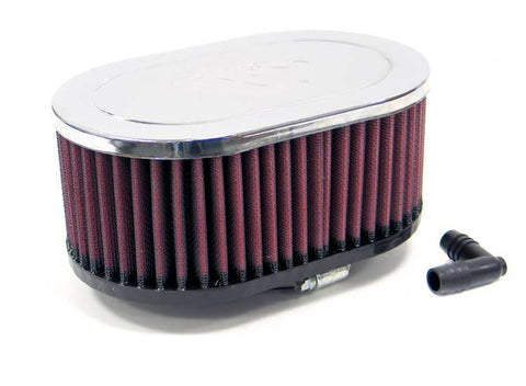 K&N RA-077V Universal Clamp-On Air Filter