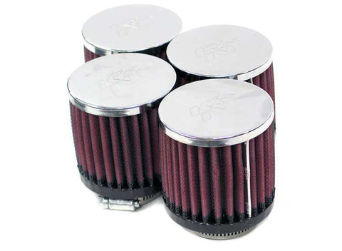 K&N RC-0874 Universal Chrome Filter