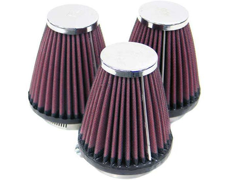 K&N RC-1253 Universal Chrome Filter