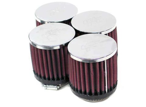 K&N RC-1894 Universal Chrome Filter