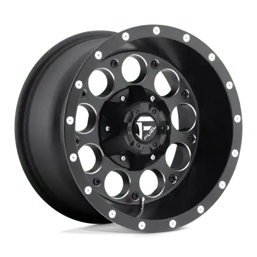 D525 15X8 6X5.5 MT-BLK-MIL -18MM