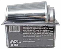 K&N RG-1001WT Universal Clamp-On Air Filter