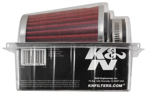 K&N RG-1003RD-L Universal Clamp-On Air Filter Multi Lingual