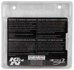 K&N RG-1003RD-L Universal Clamp-On Air Filter Multi Lingual