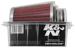 K&N RG-1003RD-L Universal Clamp-On Air Filter Multi Lingual