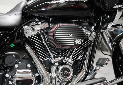 K&N RK-3953 Street Metal Intake System, Side Draft, Dyna/Softail