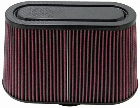 K&N RP-5103 Universal Air Filter-Carbon Fiber Top and Base