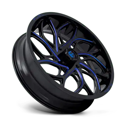 D778 24X7 4X137 G-BLK-MILL-BLU 13MM