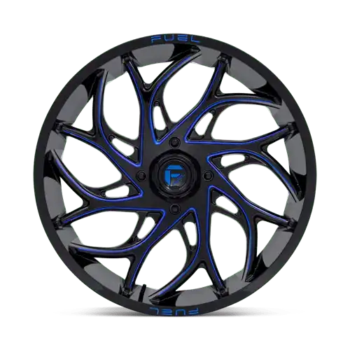 D778 24X7 4X137 G-BLK-MILL-BLU 13MM