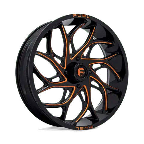 D780 24X7 4X156 G-BLK-MILL-OR 13MM
