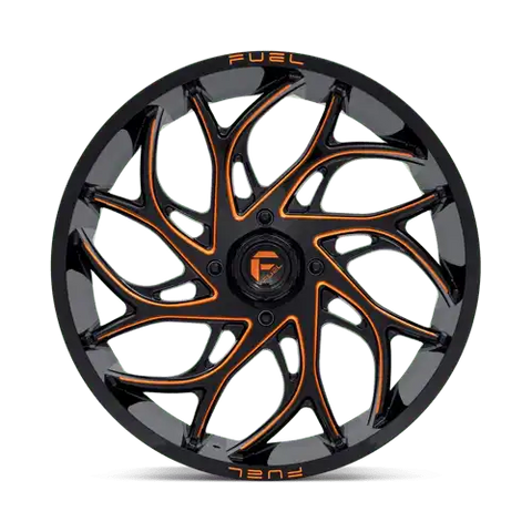 D780 24X7 4X156 G-BLK-MILL-OR 13MM