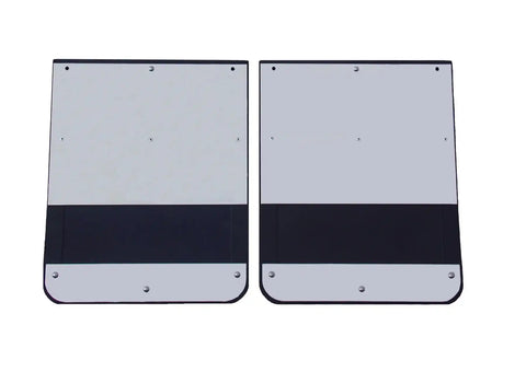 Go Industries S70732SET Dual Wheel Stainless Mud Flap Set