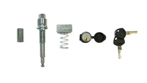 Lets Go Aero Silent Hitch Pin®: 5/8 Press-On Locking Anti-Rattle Pin for 2 Hitches