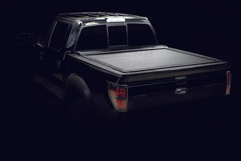Pace Edwards SMT5274 - SwitchBlade Metal Tonneau Cover Kit Incl. Canister/Rails Retractable Black