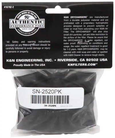 K&N SN-2520PK Air Filter Wrap