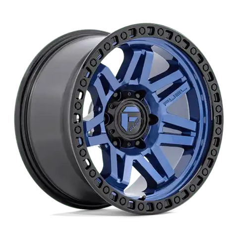 D813 17X9 5X5.0 DRK-BLUE BLK-RG 01MM