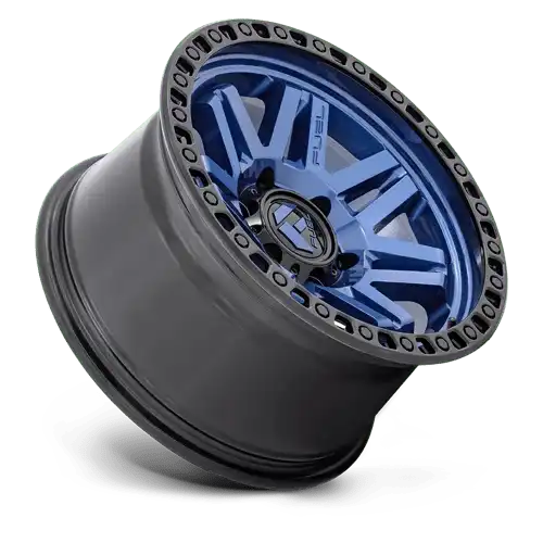 D813 17X9 5X5.0 DRK-BLUE BLK-RG -12MM