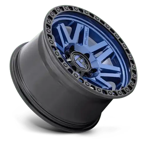 D813 17X9 5X5.0 DRK-BLUE BLK-RG -12MM
