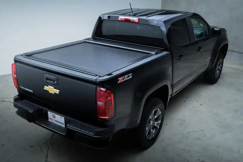 Pace Edwards SWDA25A56 - SwitchBlade Tonneau Cover Kit Incl. Canister/Rails Retractable Black