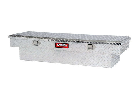 Dee Zee DZ8163 Tool Box - Red Crossover Single Lid BT Alum