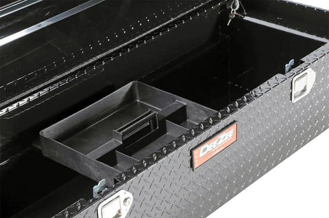 Dee Zee DZ8160B Tool Box, Red Crossover Single Lid Black BT