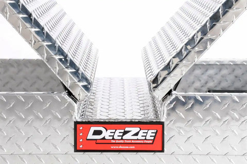 Dee Zee DZ8360 Tool Box, Red Crossover Double BT Alum
