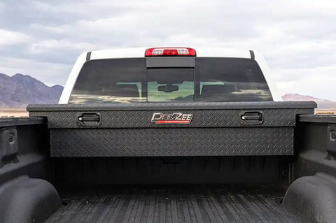Dee Zee DZ10170LTB Tool Box - Red Crossover Single Lid Black BT