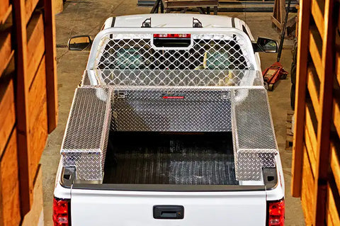 Dee Zee DZ8170D Tool Box - Red Crossover Single Lid BT Alum