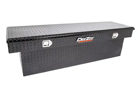 Dee Zee DZ8170DB Tool Box - Red Crossover Single Lid Black BT
