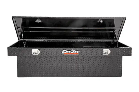 Dee Zee DZ8170DB Tool Box - Red Crossover Single Lid Black BT