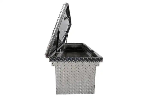 Dee Zee DZ8170DL Tool Box - Red Crossover Single Lid BT Alum