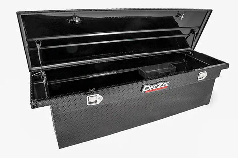 Dee Zee DZ8170DLB Tool Box - Red Crossover Single Lid Black BT