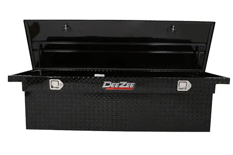 Dee Zee DZ8170DLB Tool Box - Red Crossover Single Lid Black BT