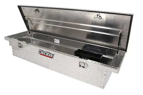 Dee Zee DZ8170L Tool Box - Red Crossover Single Lid BT Alum