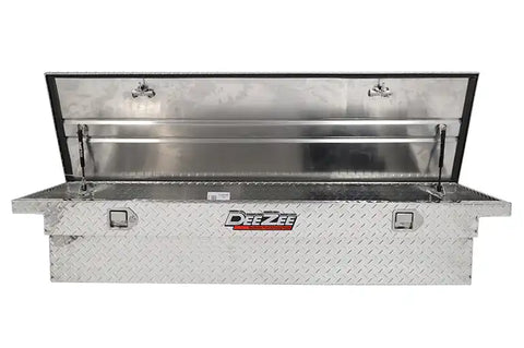 Dee Zee DZ8170L Tool Box - Red Crossover Single Lid BT Alum